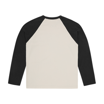 NUMBER 1 RAGLAN LS [BLACK]