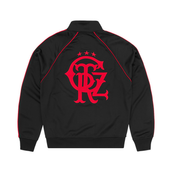 3 STAR CREST TRACK JACKET [BLACK]
