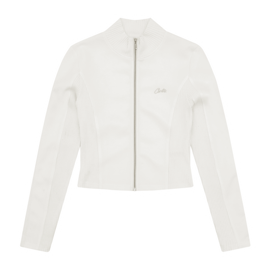 ALLSTARZ WMNS ZIP TOP [CREAM]