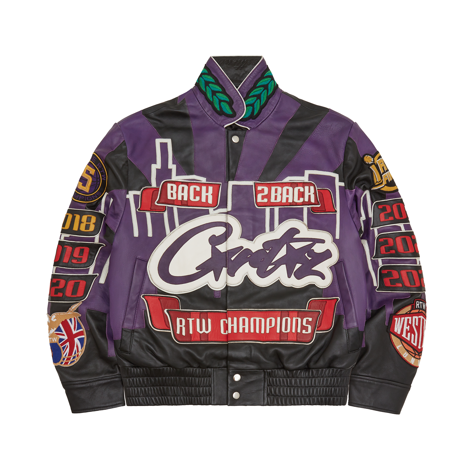 CHAMPIONSHIP LEATHER JACKET [BLACK]