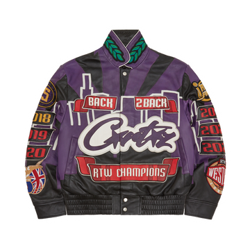 CHAMPIONSHIP LEATHER JACKET [BLACK]