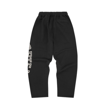 ARCH SHIELD OPEN HEM SWEATPANT [BLACK]