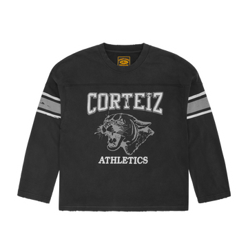ATHLETICS HEAVYWEIGHT LS TOP [BLACK]