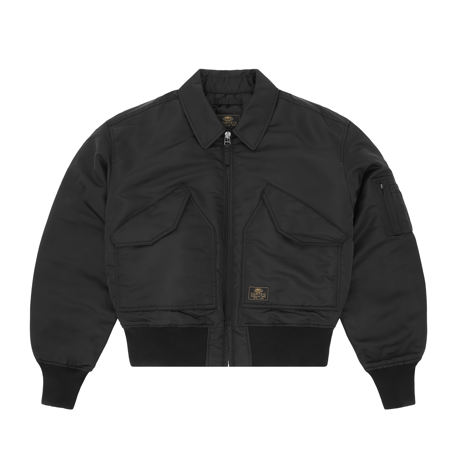 ALCATRAZ BOMBER JACKET V2 [BLACK]