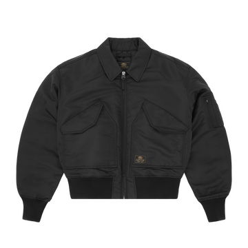 ALCATRAZ BOMBER JACKET V2 [BLACK]