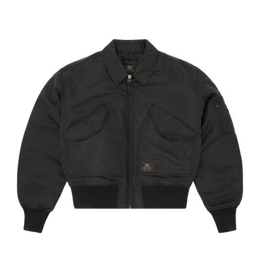 ALCATRAZ BOMBER JACKET V2 [BLACK]