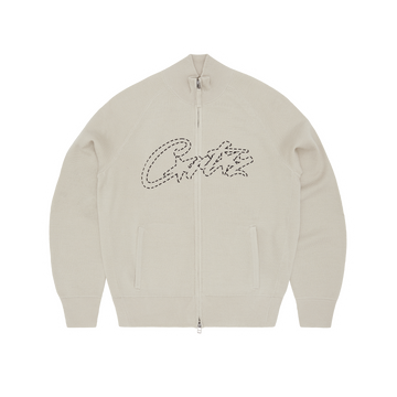 ALLSTARZ KNIT ZIP UP [BONE]