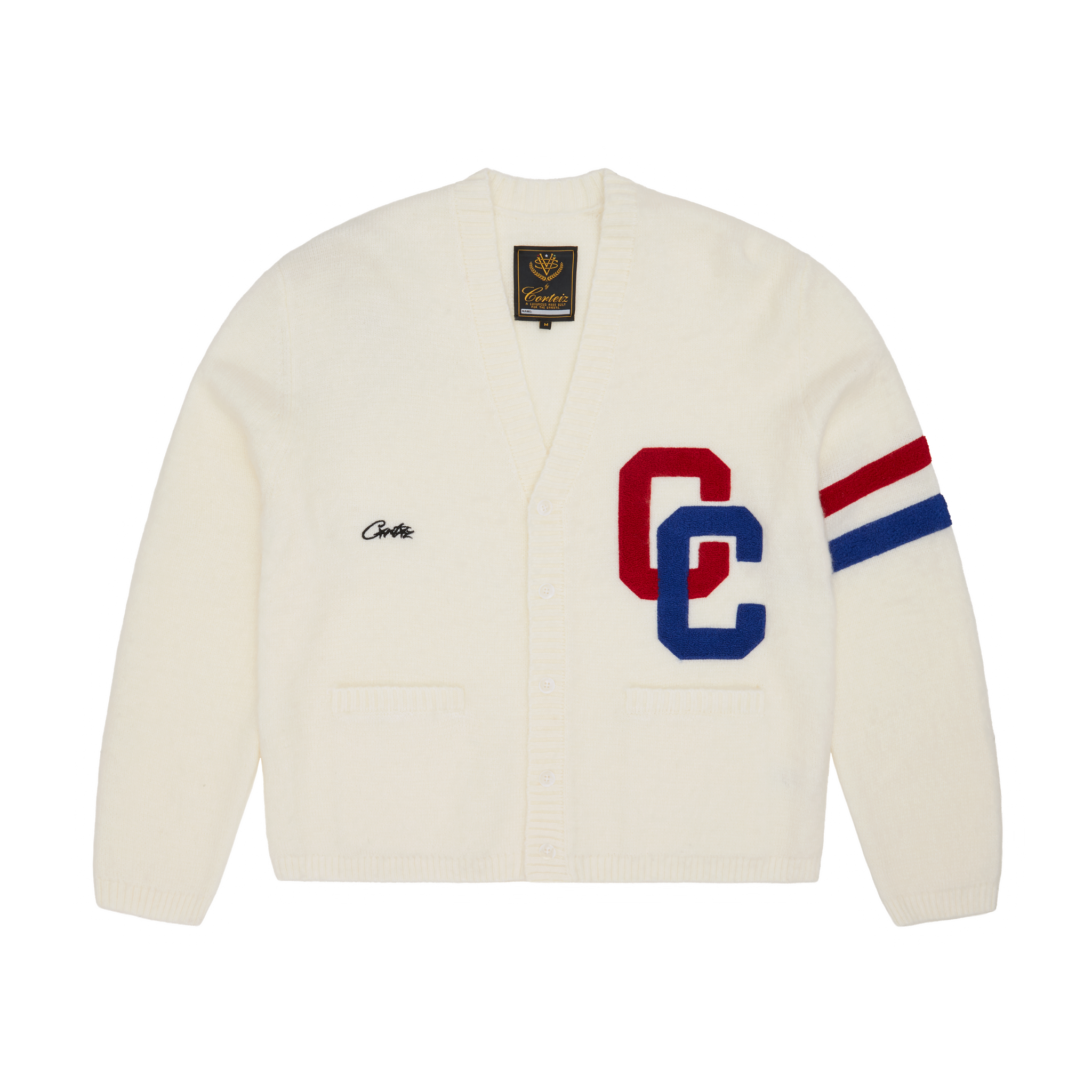 COLLEGE CARDIGAN [CREAM]