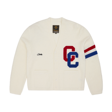 COLLEGE CARDIGAN [CREAM]