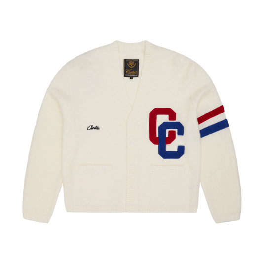 COLLEGE CARDIGAN [CREAM]