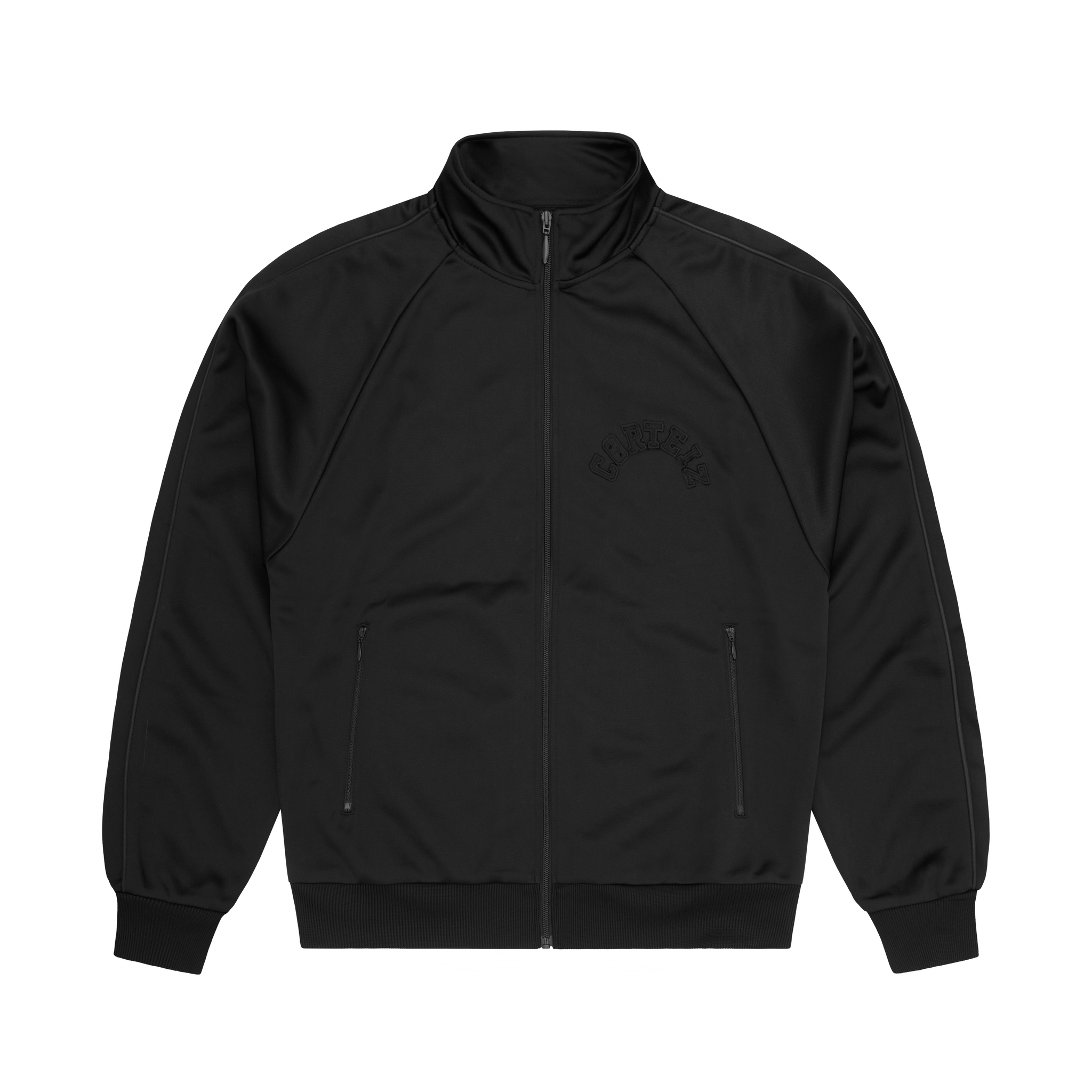 CREST ARCH TRACK JACKET [TRIPLE BLACK]