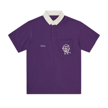 CREST RUGBY POLO [PURPLE]