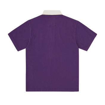 CREST RUGBY POLO [PURPLE]