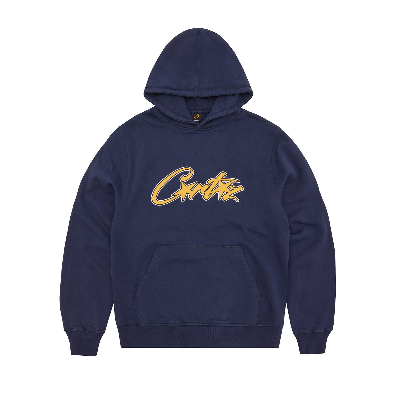 SATIN APPLIQUE ALLSTARZ HOODIE [NAVY]