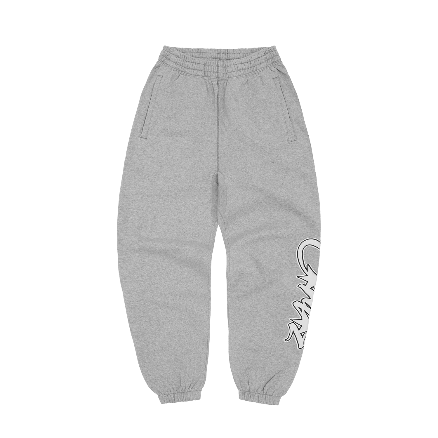 SATIN APPLIQUE ALLSTARZ JOGGERS [GREY]