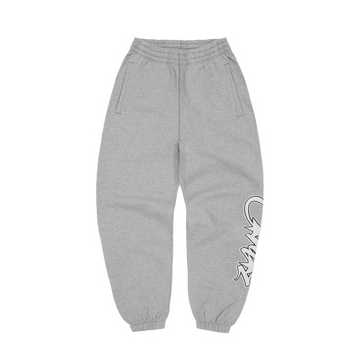 SATIN APPLIQUE ALLSTARZ JOGGERS [GREY]
