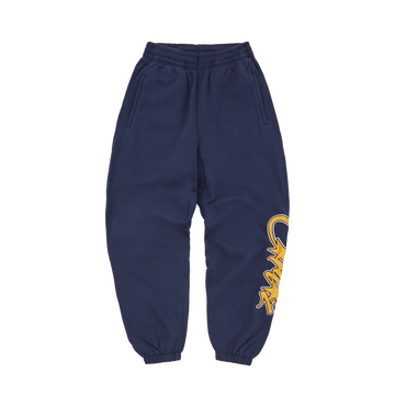 SATIN APPLIQUE ALLSTARZ JOGGERS [NAVY]