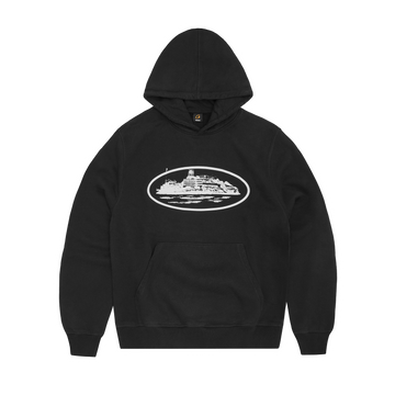 ALCATRAZ HOODIE [BLACK & WHITE]