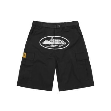 ALCATRAZ CARGO SHORT [BLACK]