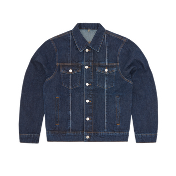 C-STAR STITCH-DOWN DENIM JACKET [DARK WASH]