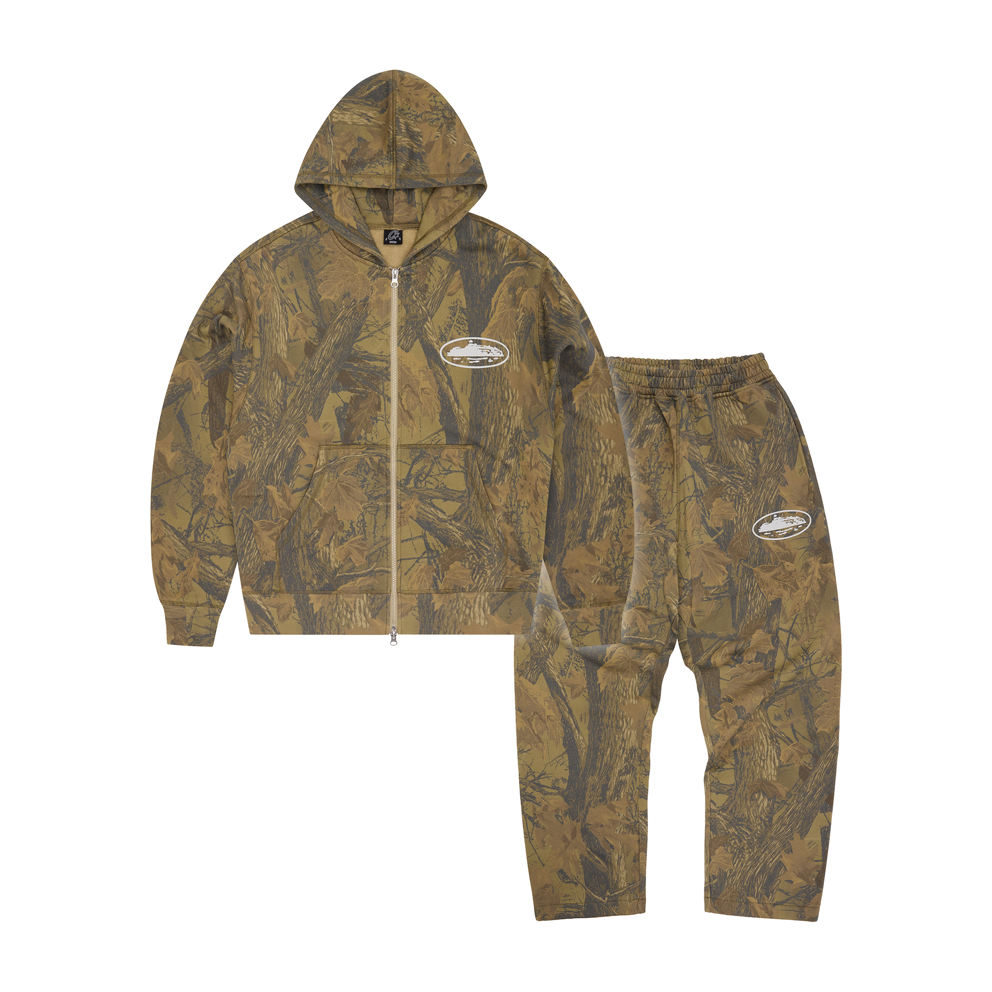 ISLAND PUFF PRINT TRACKSUIT [FOREST CAMO]