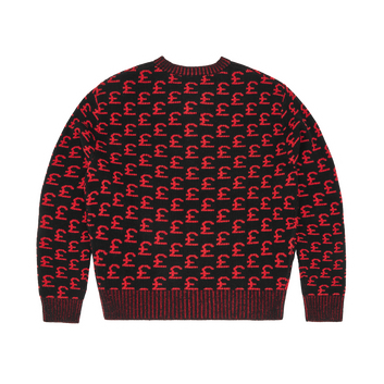 GBP JACQUARD KNIT SWEATER [BLACK]