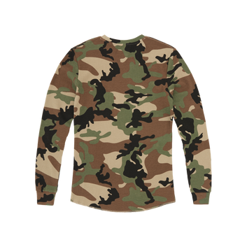 GUERILLAZ THERMAL LS TEE [WOODLAND CAMO]