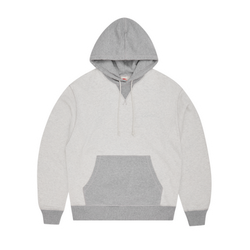 HMP CONTRAST PANEL HOODIE [HEATHER GREY]