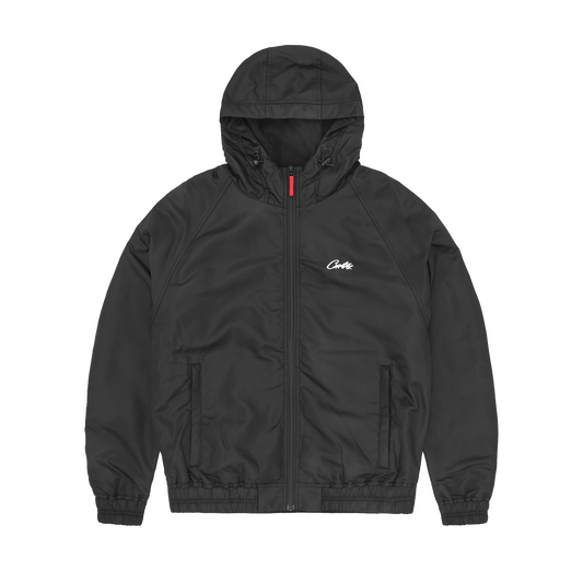 HMP MILANO NYLON HOODIE [BLACK]