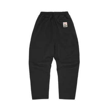 HMP OPEN HEM SWEATPANT [BLACK]