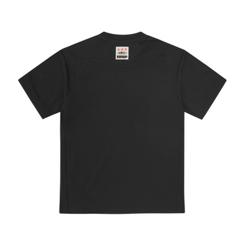 HMP PANEL MOCK TEE [BLACK]