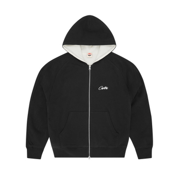 HMP THERMAL ZIP HOODIE [BLACK]