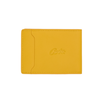 ISLAND LEATHER CARD HOLDER [YELLOW]