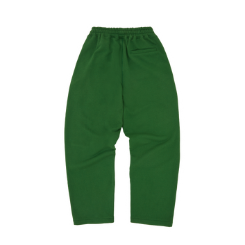 ISLAND PUFF PRINT OPEN HEM SWEATPANT [GREEN]