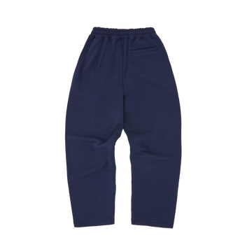 ISLAND PUFF PRINT OPEN HEM SWEATPANT [NAVY]