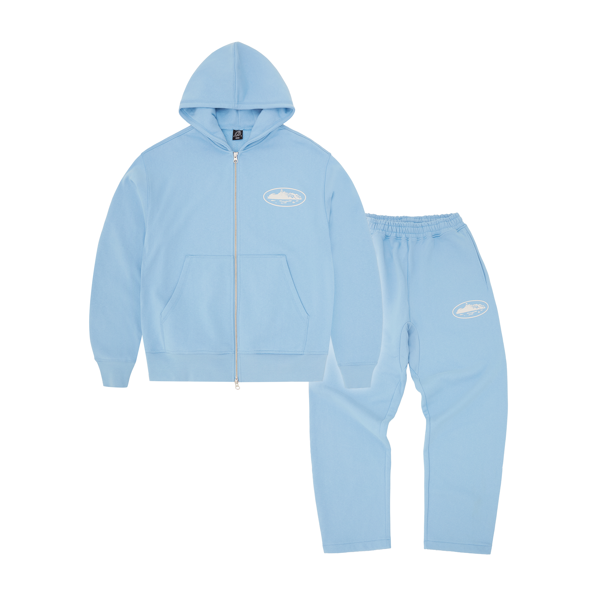 ISLAND PUFF PRINT TRACKSUIT [BABY BLUE]