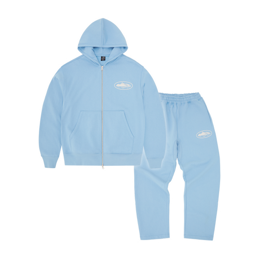 ISLAND PUFF PRINT TRACKSUIT [BABY BLUE]