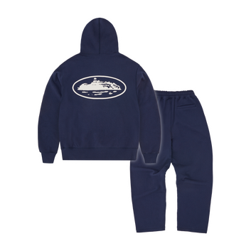 ISLAND PUFF PRINT TRACKSUIT [NAVY]