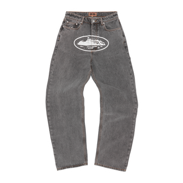 ISLAND BAGGY JEANS [LIGHT GREY]
