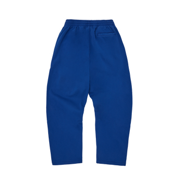 ISLAND PUFF PRINT OPEN HEM SWEATPANT [WASHED ROYAL]