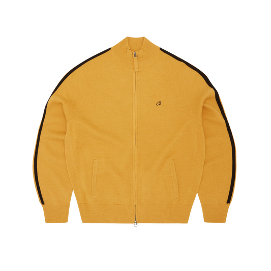 VVS KNIT ZIP UP [YELLOW]