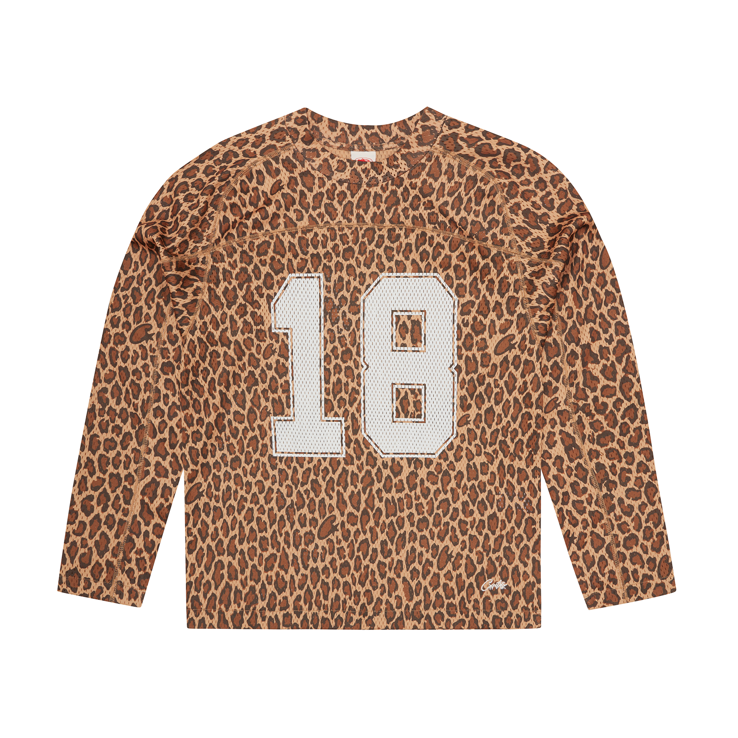 L/S HMP MESH PANEL JERSEY [LEOPARD]