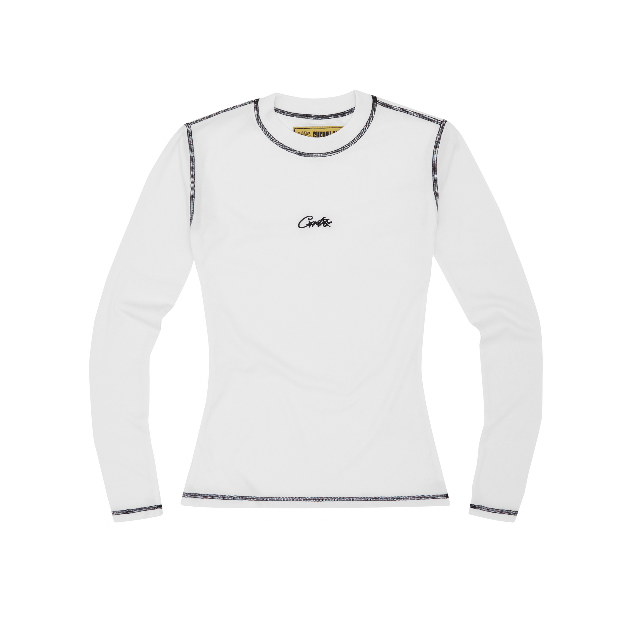 WOMENS MESH LONGSLEEVE TOP [WHITE]
