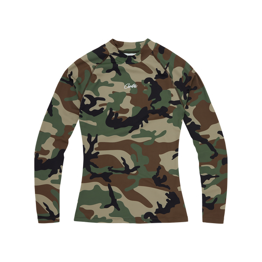 LITEWORK COMPRESSION TOP [WOODLAND CAMO]