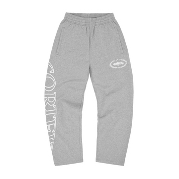 SUPERIOR ROYALE OPEN HEM SWEATPANT [HEATHER GREY]