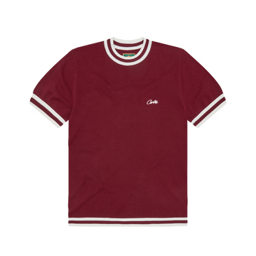 DEALA KNIT TEE [BURGUNDY]