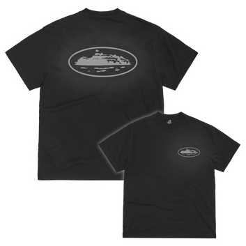 OG ISLAND TEE [REFLECTIVE BLACK]