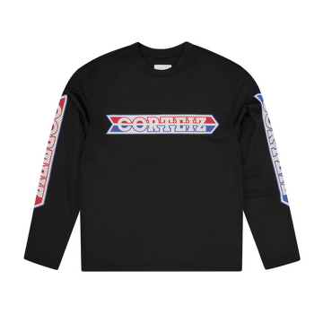 RACE MESH LS JERSEY [BLACK]