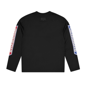RACE MESH LS JERSEY [BLACK]