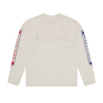 RACE MESH LS JERSEY [OFF WHITE]